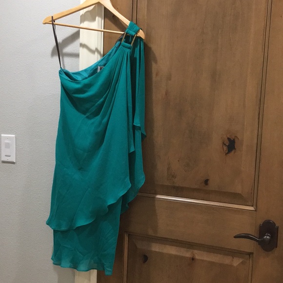 One shoulder cocktail dress. - Picture 1 of 4